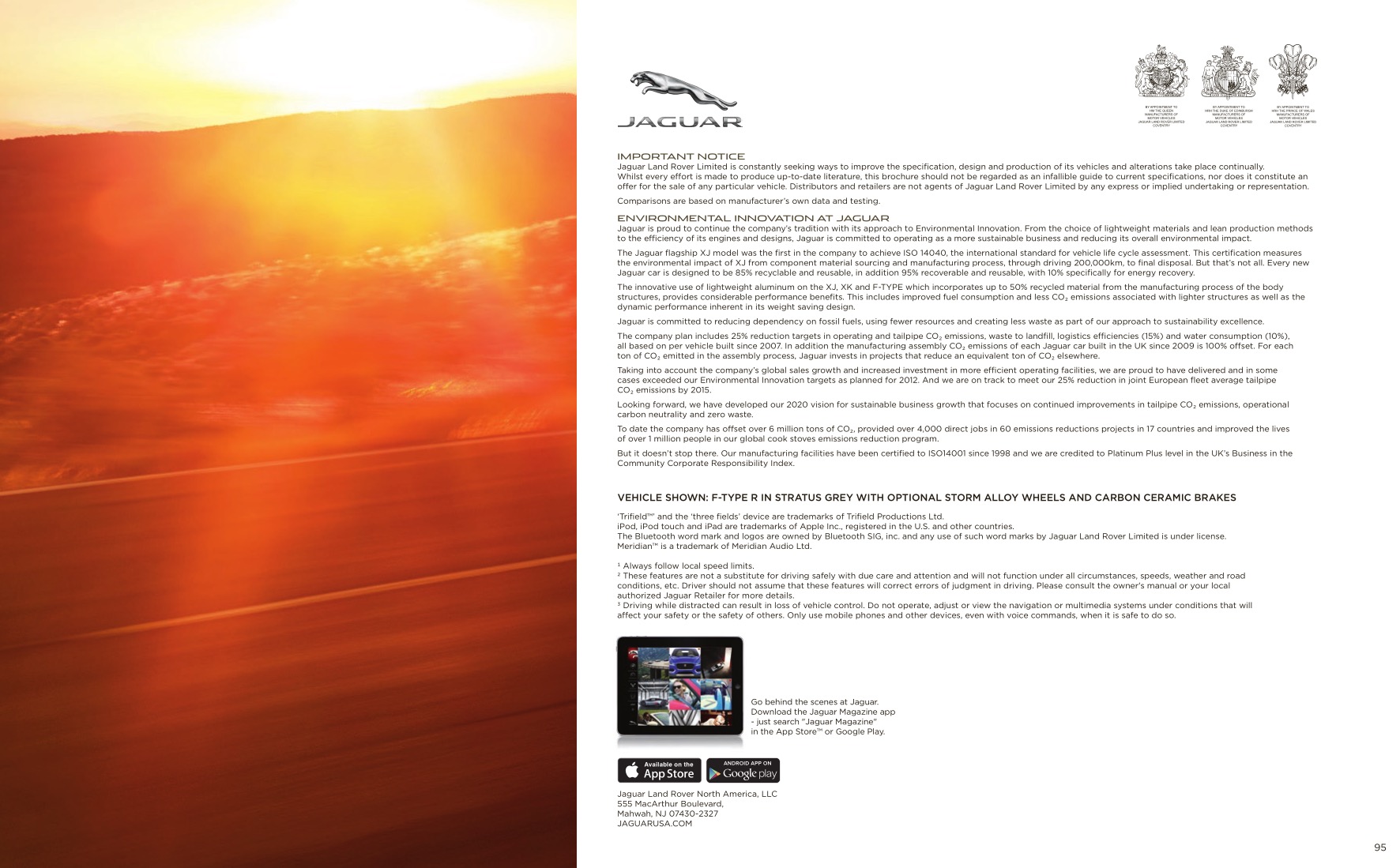 2014 Jaguar F-Type Brochure Page 42